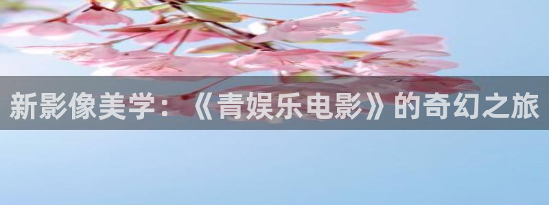 欧陆平台体育官网：新影像美学：《青娱乐电影》的奇幻之旅